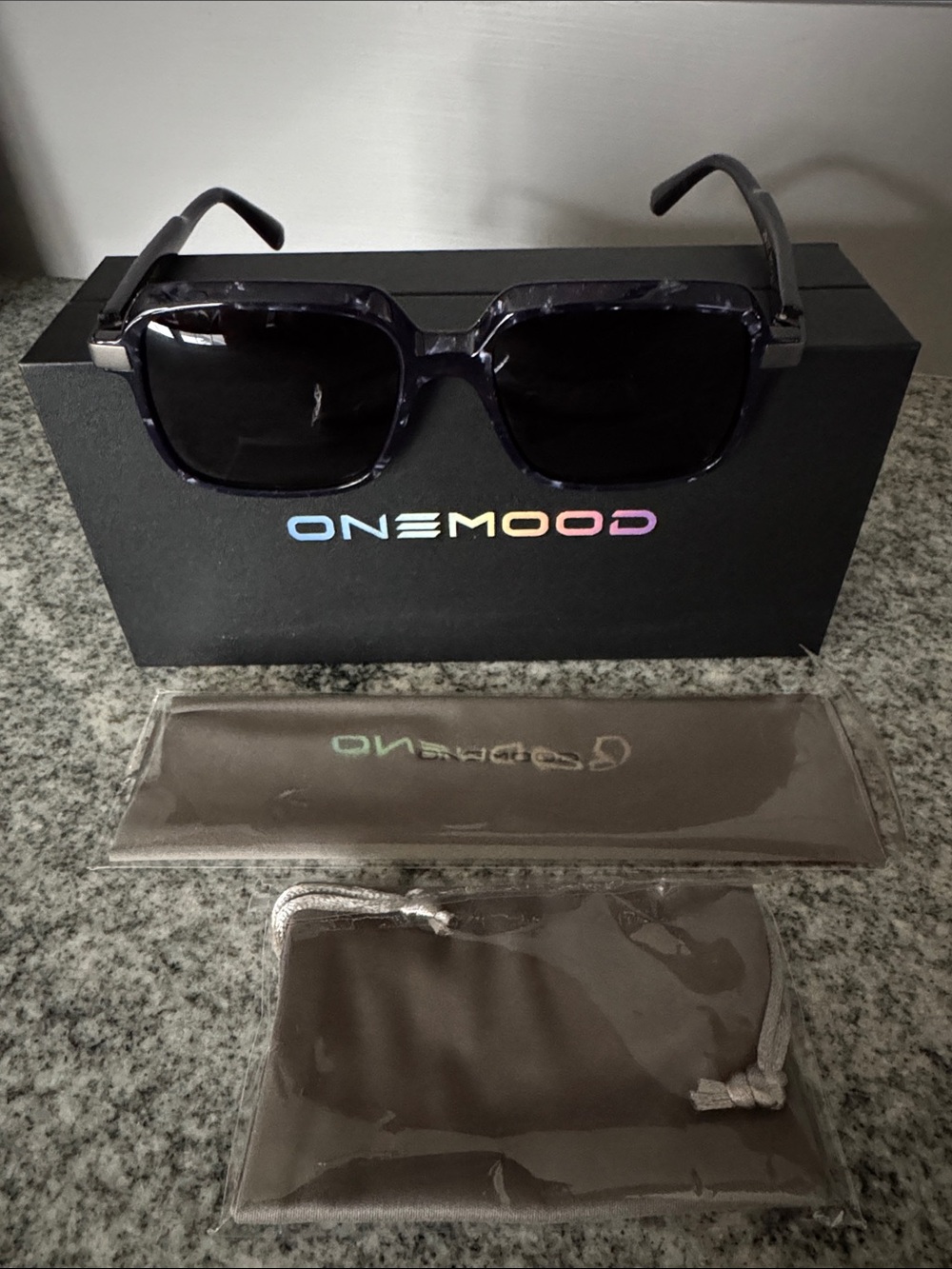 ONEMOOD Black Tortoiseshell Sunglasses